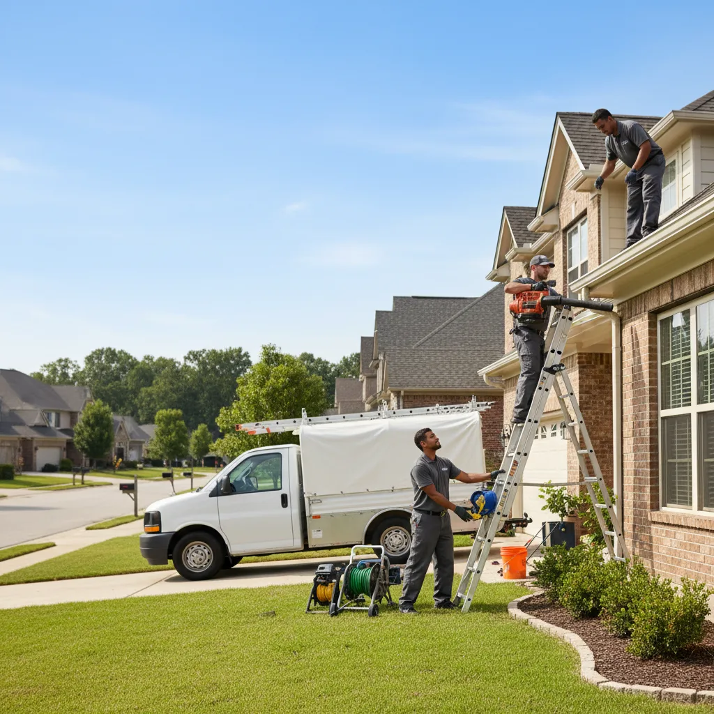 Home Gutter Service in Tuskahoma, OK near me